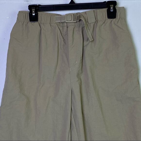 Lands' End Tan 100% Nylon Hiking Active Fishing Pants Size Small - Picture 5 of 8